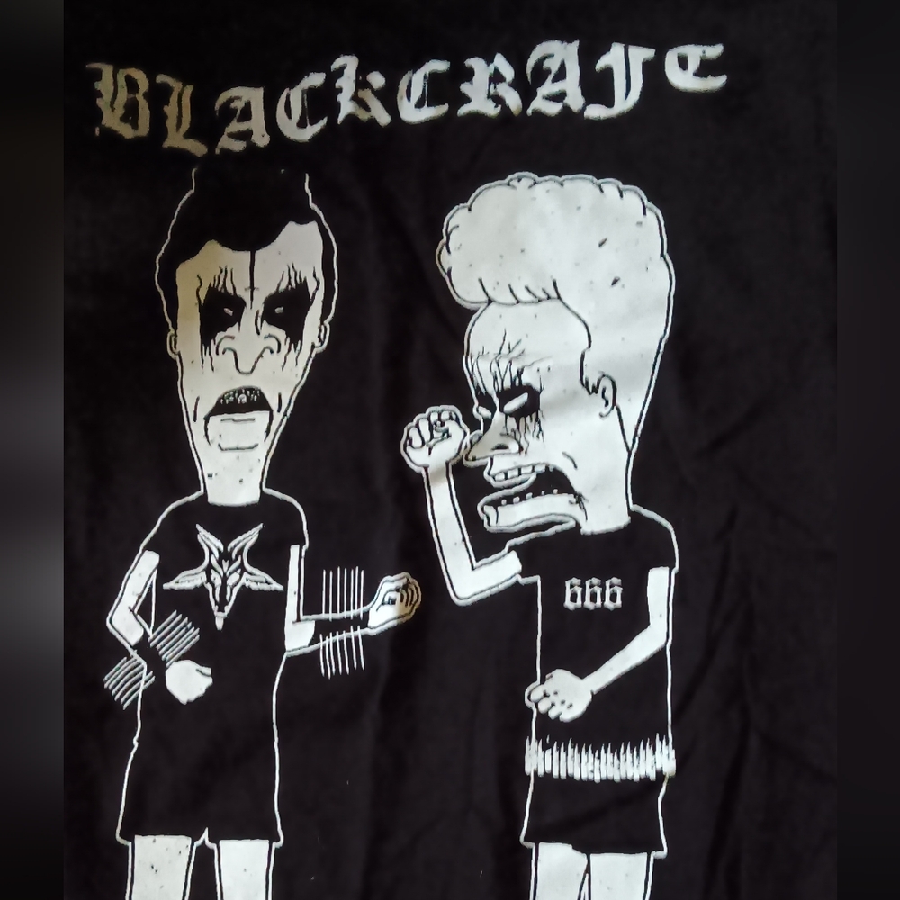 Black Craft Cult Beavis & Butthead Limited 3XL Tee New Without Tags